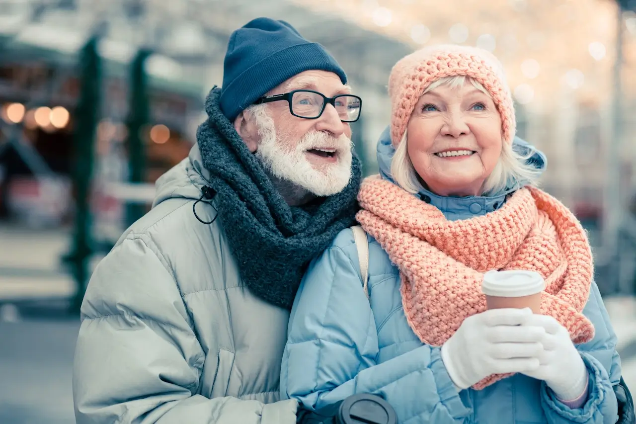 Senior Winter in Calgary